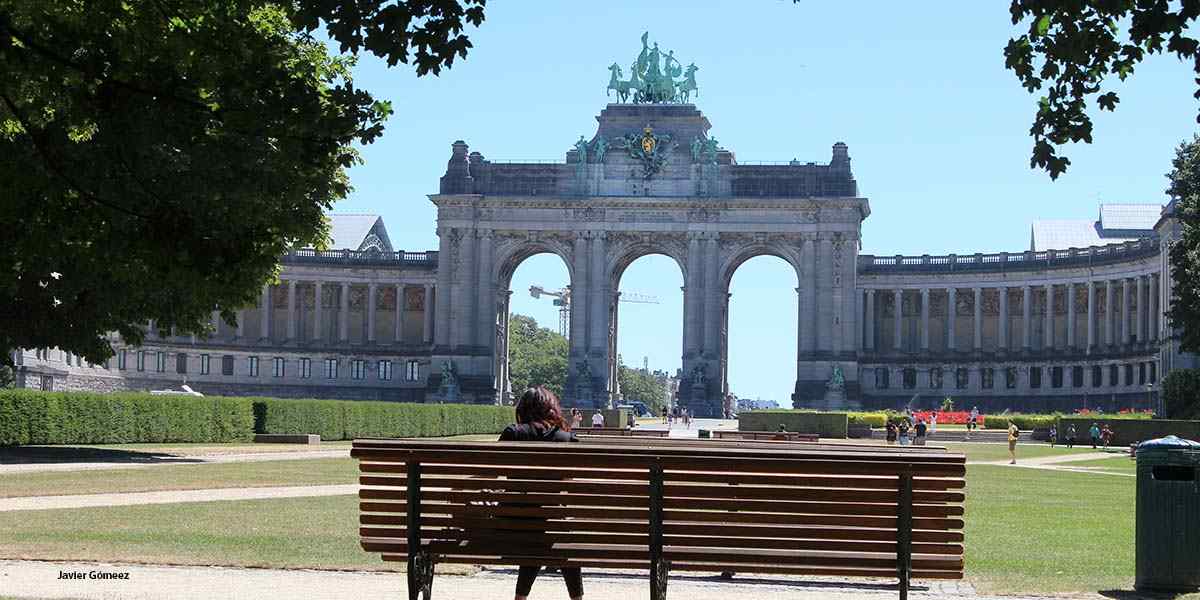 Arco del Cincuentenario Recorrido por Bruselas
