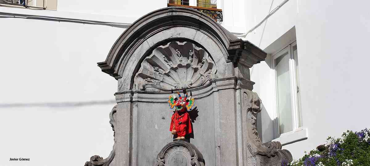 Manneken Pis en Bruselas