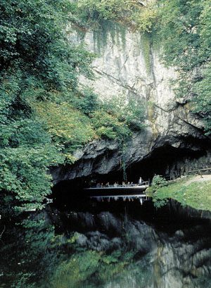 Salida de las cuevas
