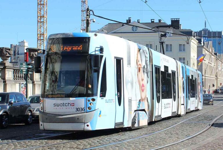 Medios de transporte en Belgica