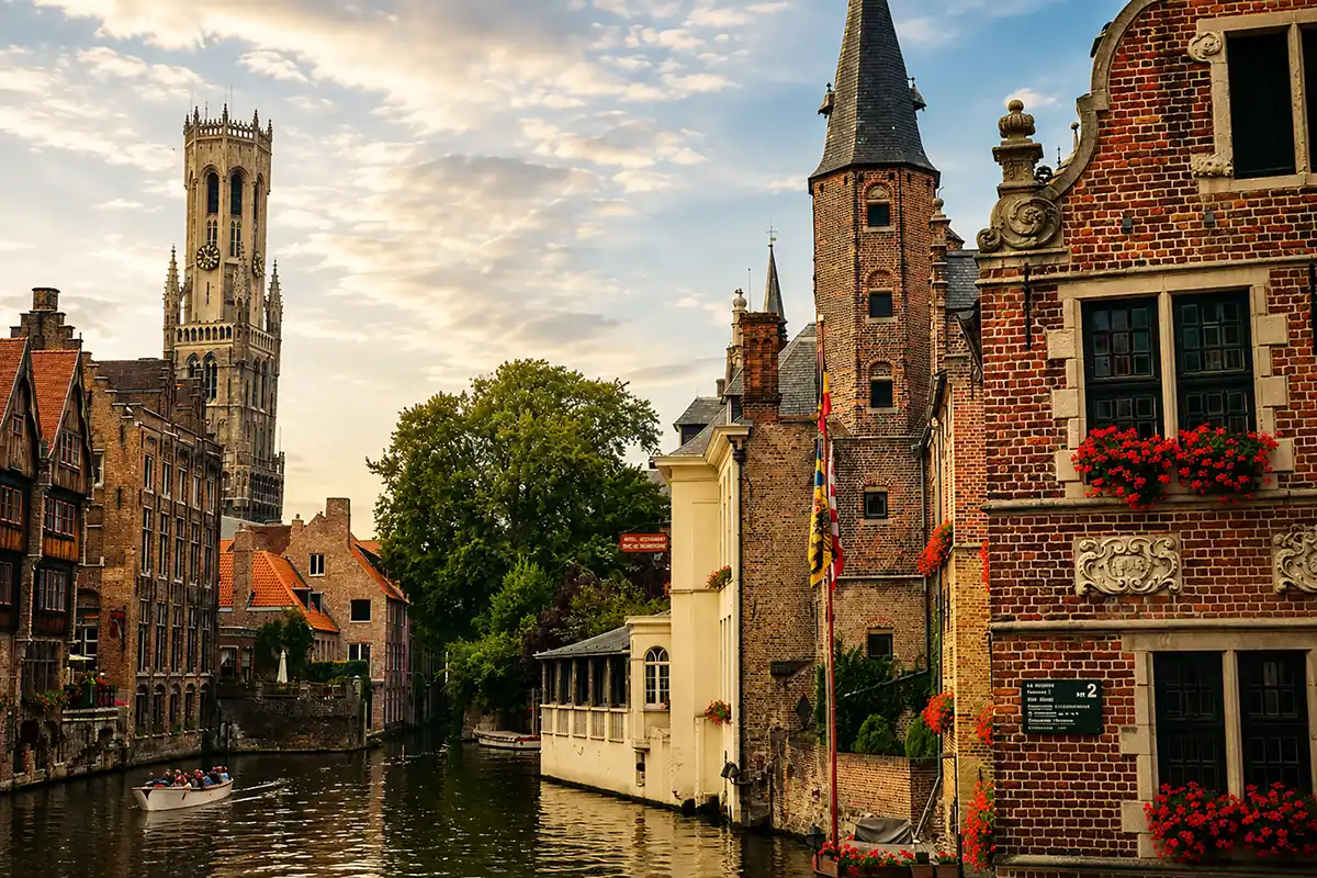 Canal Dijver en Brujas