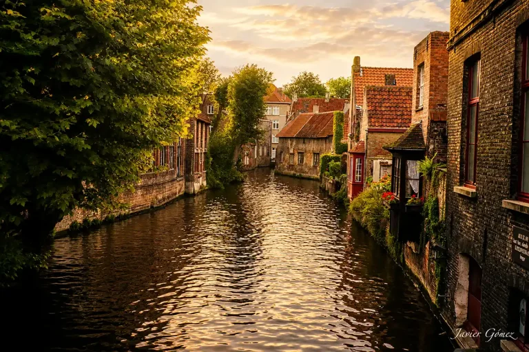 Canal Dijver en Brujas