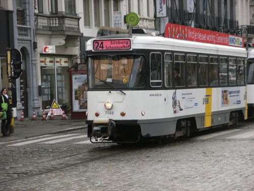 Tranvia en Amberes