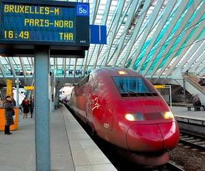 Viajar en tren por Bélgica