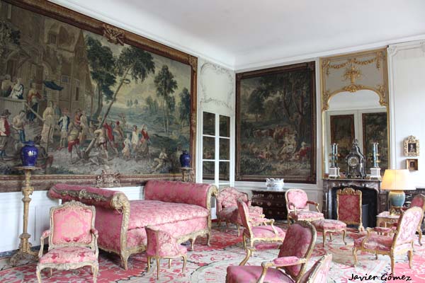 El castillo de Beloeil - dormitorio