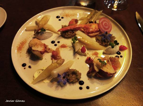 Restaurante Les Gribaumonts - ensalada
