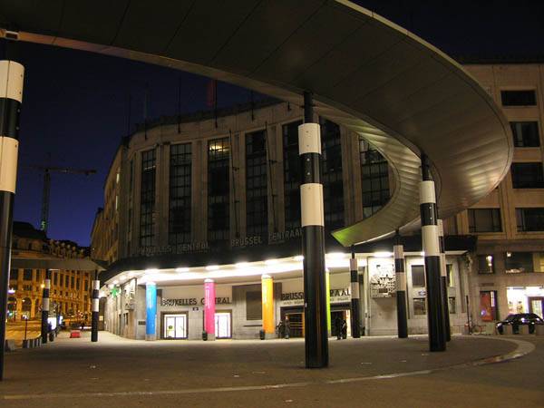 Estacion de tren de Bruselas Central