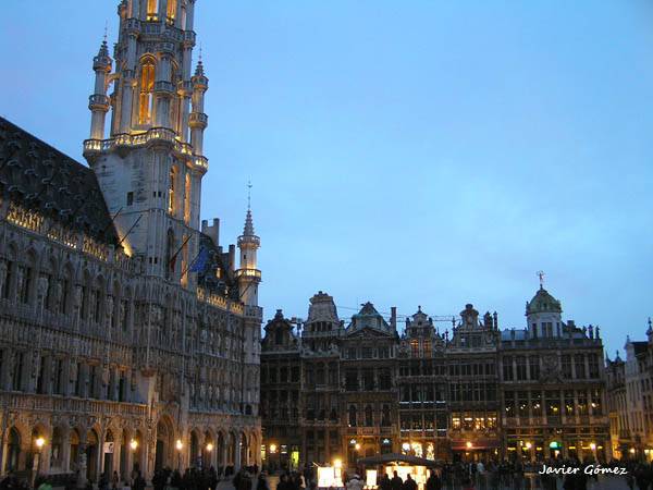 Ayuntamiento en la Grand Place