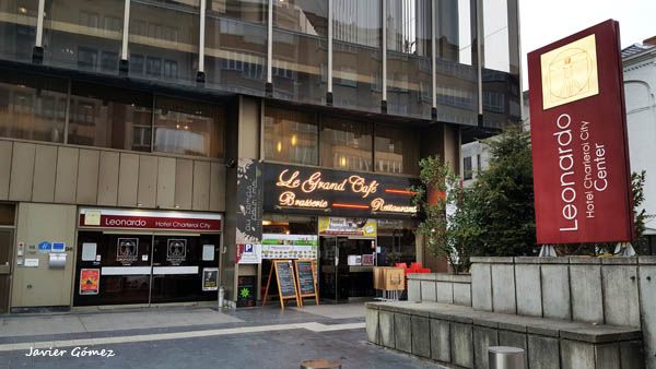 Hotel Leonardo Charleroi entrada