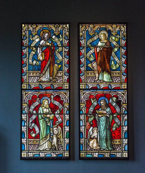 Vidrieras del Gruuthusemuseum