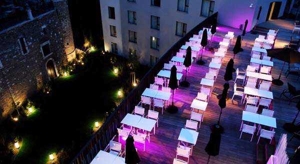 Van der Valk Hotel Sélys Lieja - terraza