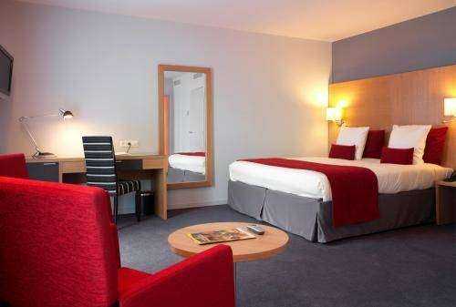 Habitación del hotel de La Couronne en Lieja