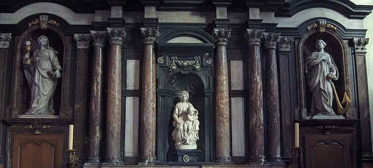 Madonna de Brujas de Miguel Ángel