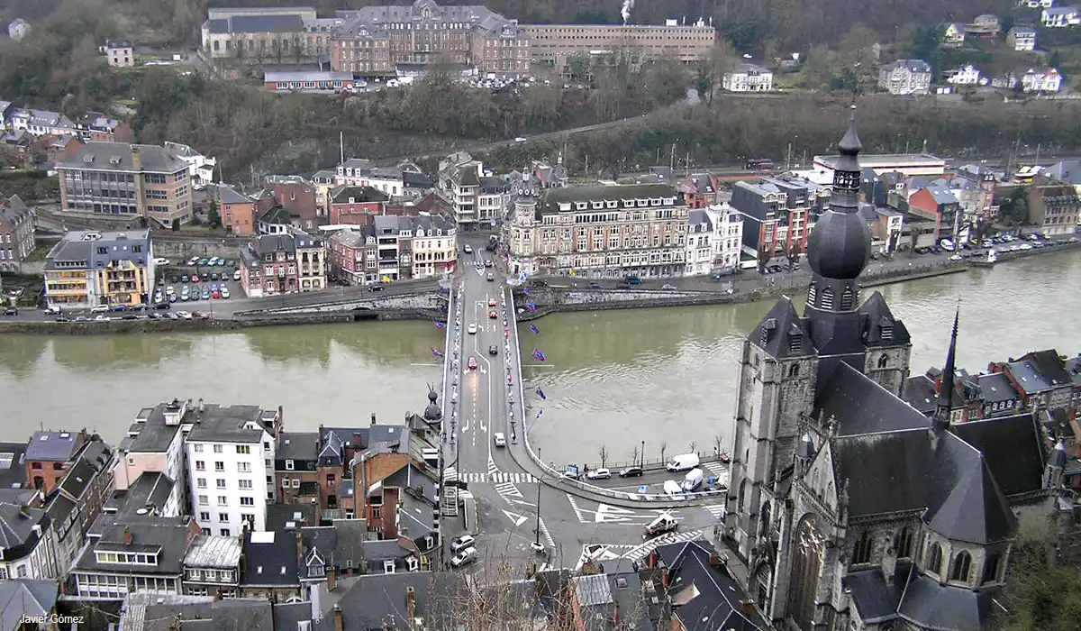 Vistas desde la Ciudadela de Dinant