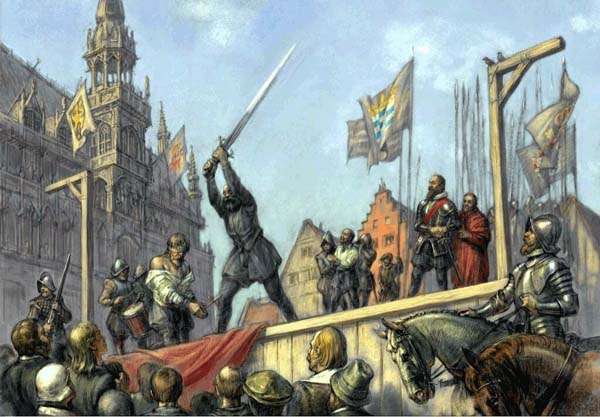 Ejecución del conde de Egmont