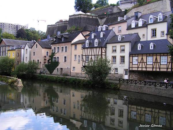Parte baja de la ciudad de Luxemburgo Parte baja de Luxemburgo