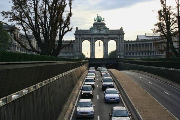 conducir en Bruselas