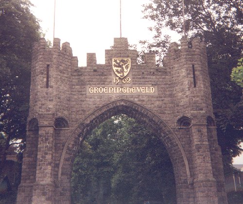 Groeningheveld, lugar exacto de la batalla